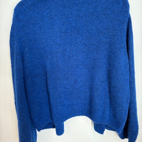 Banana Republic - Cozy Oversized Cardigan - Haigh Blue - Large - Picture 6 of 6